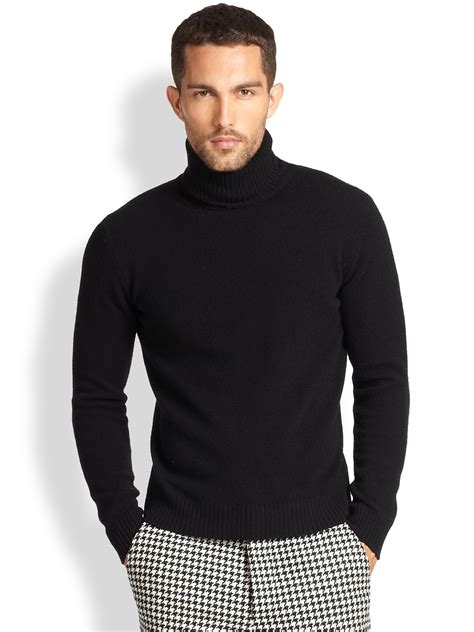 mens designer turtlenecks